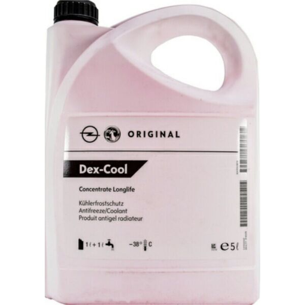 

GM 1940678 Dex-Cool Antifreeze Longlife концентрат красного антифриза, 5 л