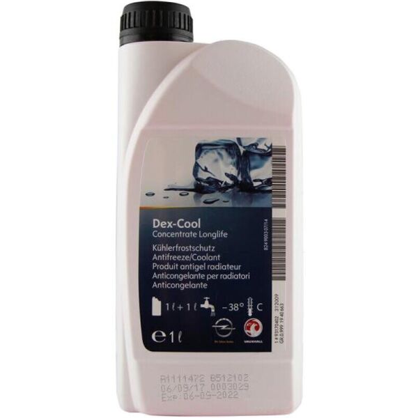 

GM 1940663 Dex-Cool Antifreeze Longlife концентрат красного антифриза, 1 л