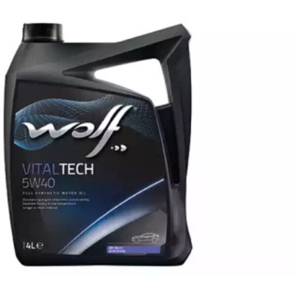 

Wolf Vitaltech 5W-40 моторное масло, 4 л