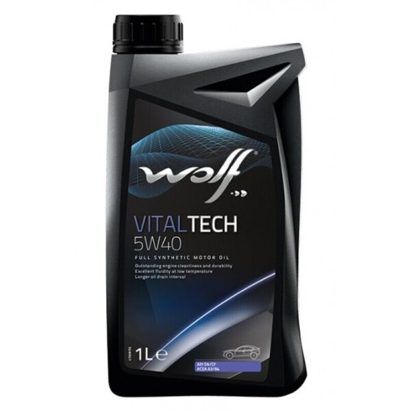 

Wolf Vitaltech 5W-40 моторное масло, 1 л