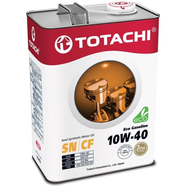 

Totachi Eco Gasoline 10W-40 (Low SAPS) моторное масло, 4 л
