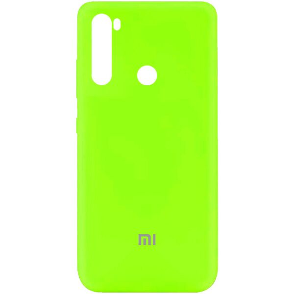 

Чехол Silicone Cover My Color Full Protective (A) для Xiaomi Redmi Note 8T Салатовый / Neon green (137441)