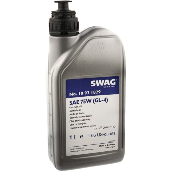 

Swag 10921829 SAE 75W (GL-4) трансмиссионное масло, 1 л