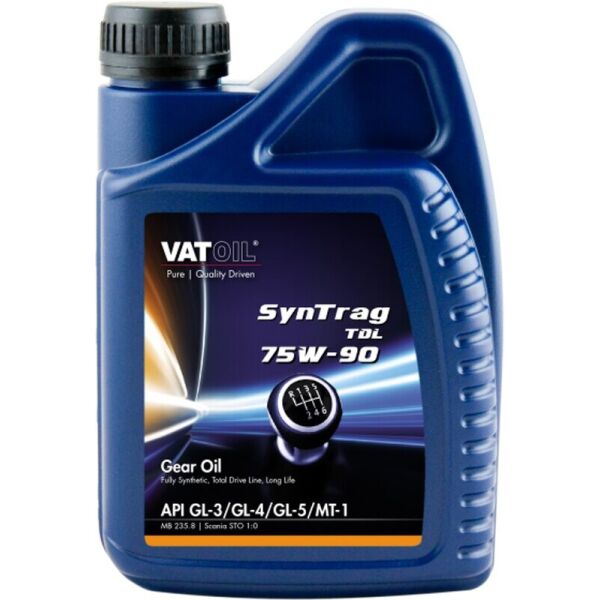 

VatOil SynTrag TDL 75W-90 трансмиссионное масло, 1 л