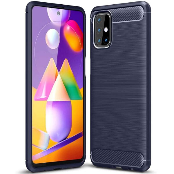 

TPU чехол Slim Series для Samsung Galaxy M51 Синий (150713)
