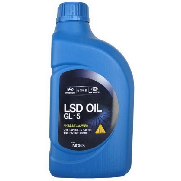 

Трансмиссионное масло Mobis LSD Oil GL-5 (SAE 90) для дифференциалов, 1 л