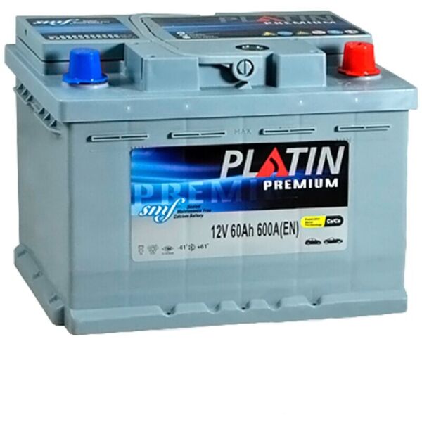 

Platin Premium 60 Ah 600 A аккумулятор (-+, R)
