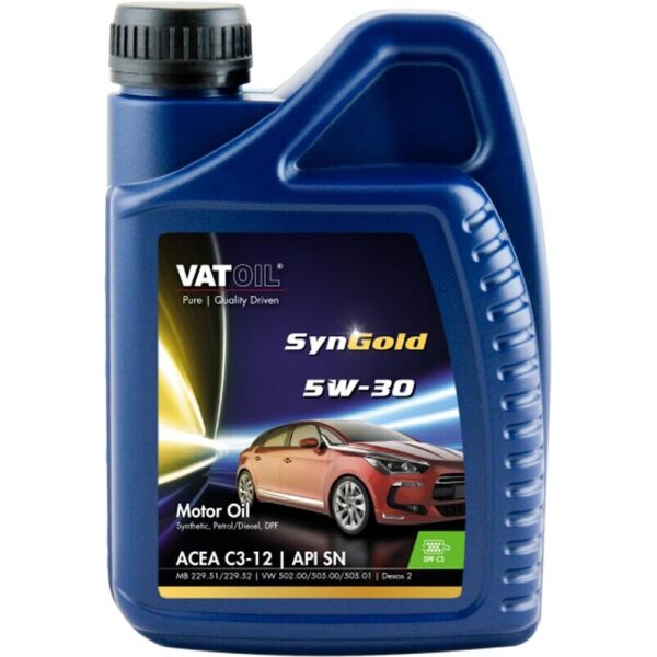 

VatOil SynGold 5W-30 моторное масло, 1 л