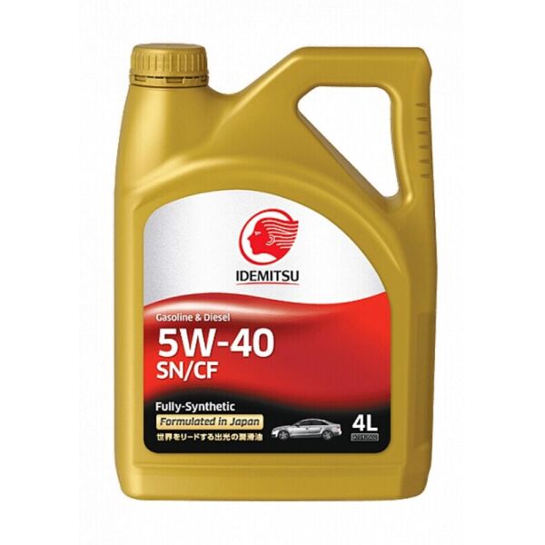 

Idemitsu 5W-40 SN/CF моторное масло, 4 л