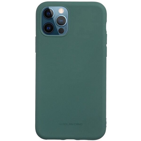 

TPU чехол Molan Cano Smooth для Apple iPhone 12 (6.1'') Зеленый (144345)