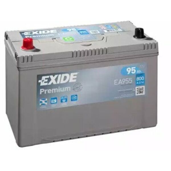 

Exide Premium 95 Ah 800 A аккумулятор (+-, L) Asia