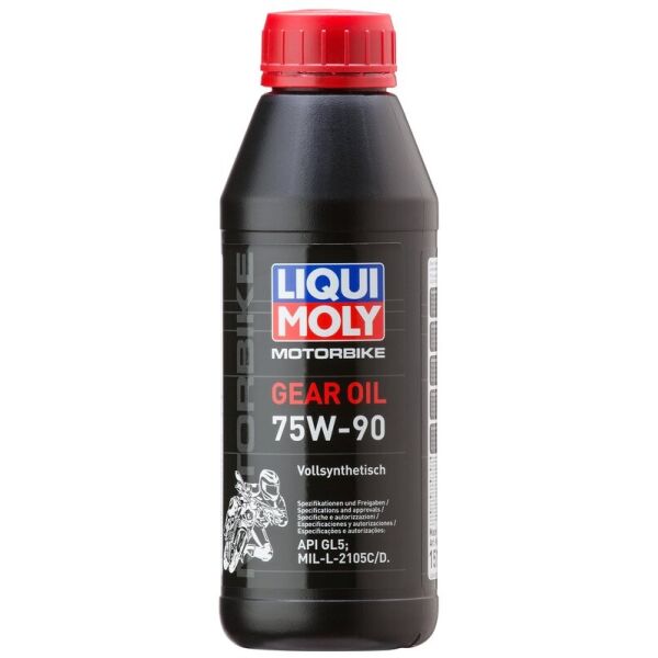

Liqui Moly Motorbike Gear Oil 75W-90 GL-5 Трансмиссионное масло, 0,5 л