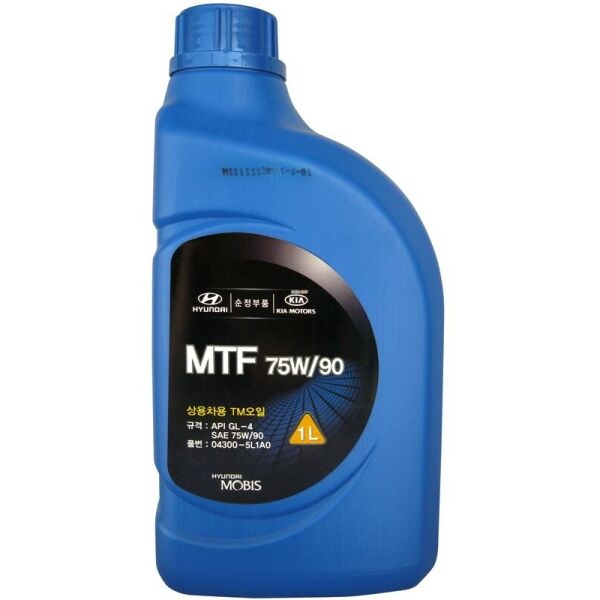 

Mobis MTF 75W/90 (API GL-4) трансмиссионное масло, 1 л