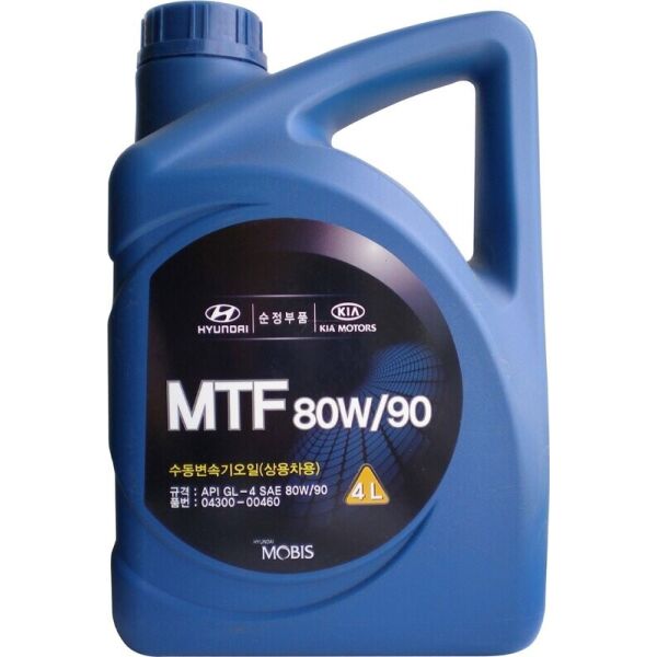 

Mobis MTF 80W/90 (API GL-4) трансмиссионное масло, 4 л