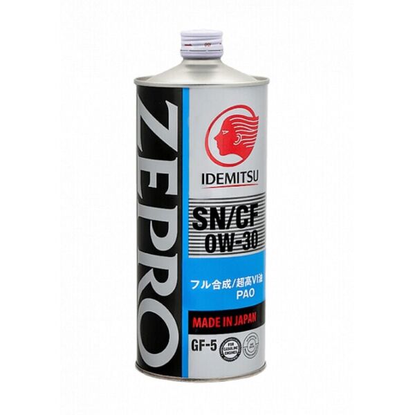 

Idemitsu Zepro Touring Pro SN/GF-5 0W-30 моторное масло, 1 л