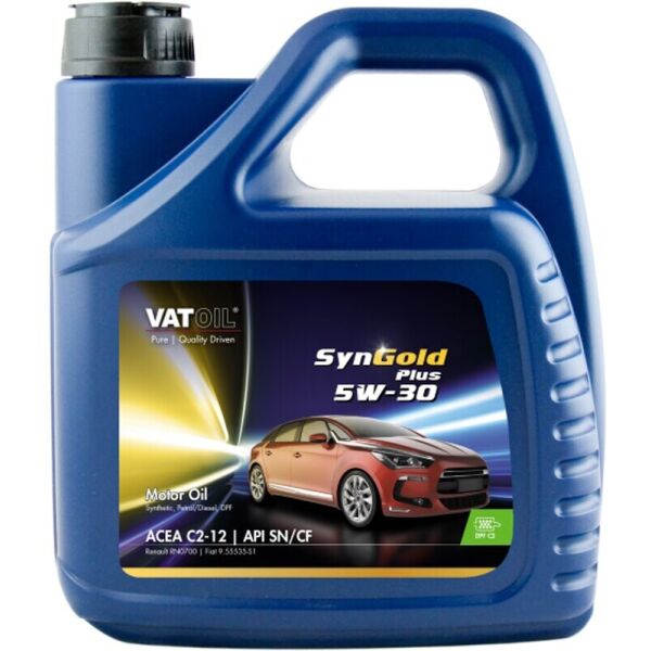 

VatOil SynGold Plus 5W-30 моторное масло, 4 л