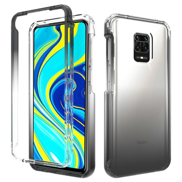 

Чехол TPU+PC Full Body с защитой 360 для Xiaomi Redmi Note 9s Черный (156339)