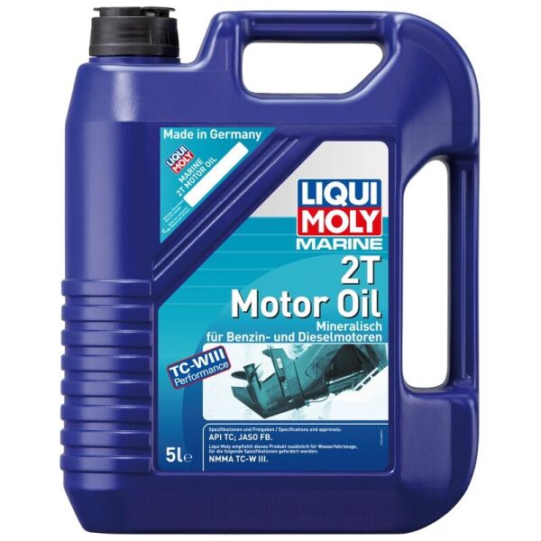 

Liqui Moly Marine 2T Motor Oil Масло для лодочных моторов, 5 л