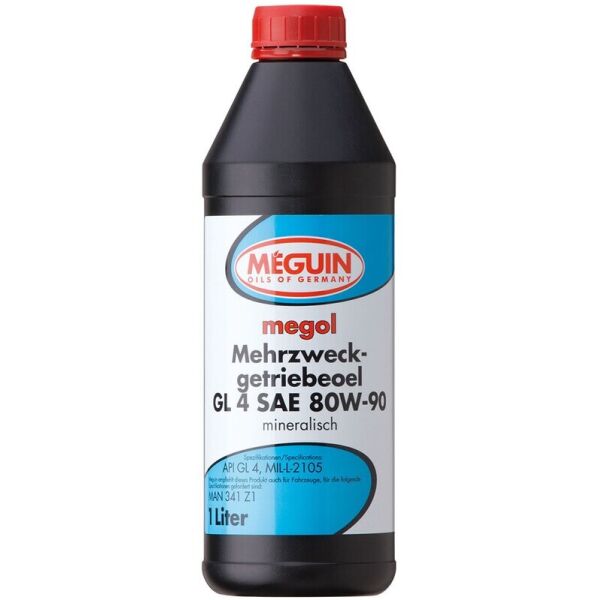 

Meguin Mehrzweckgetriebeoel GL4 80W-90 трансмиссионное масло, 1 л