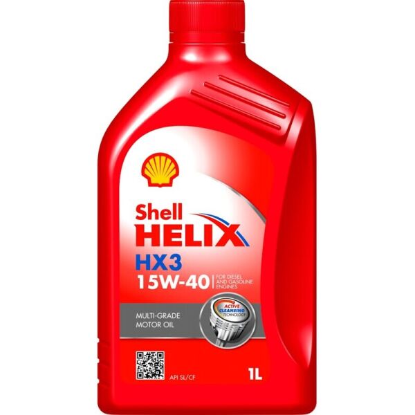 

Shell Helix HX3 15W-40 Моторное масло, 1 л