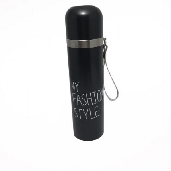 

Стальной термос My Fashion style 480 мл Black