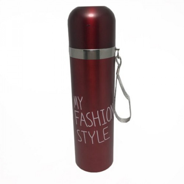 

Стальной термос My Fashion style 480 мл Red