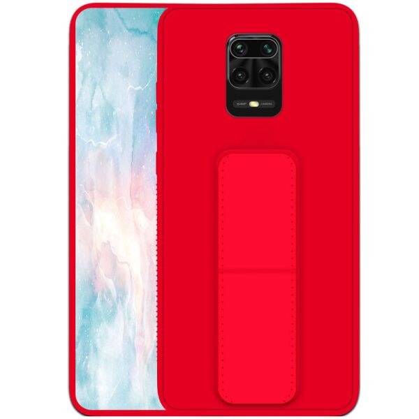 

Силиконовый чехол Hand holder для Xiaomi Redmi Note 9 Pro Max Red (156671)
