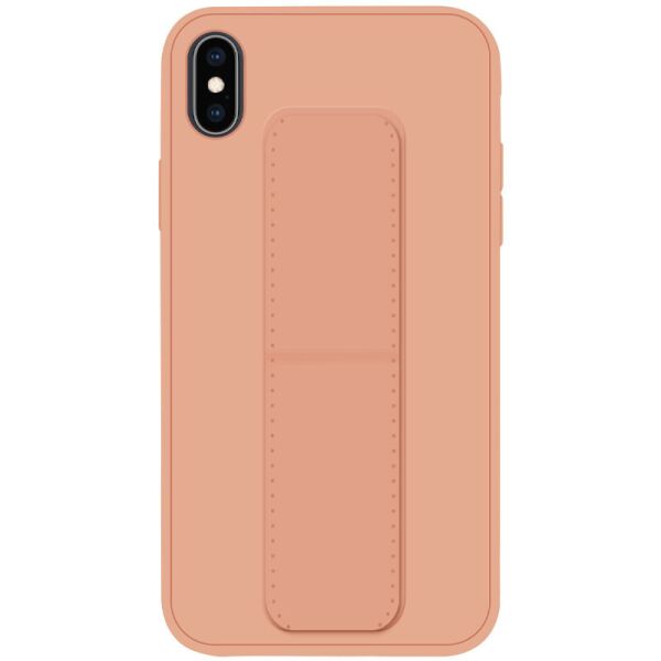 

Силиконовый чехол Hand holder для Apple iPhone X / XS (5.8'') Pink (156590)