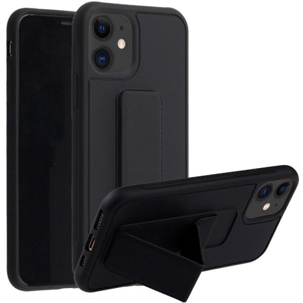 

Силиконовый чехол Hand holder для Apple iPhone 11 (6.1'') Black (156551)