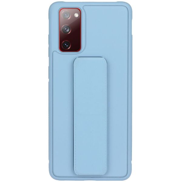

Силиконовый чехол Hand holder для Samsung Galaxy S20 FE Light blue (156538)