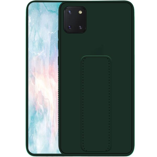 

Силиконовый чехол Hand holder для Samsung Galaxy Note 10 Lite (A81) Dark green (156491)