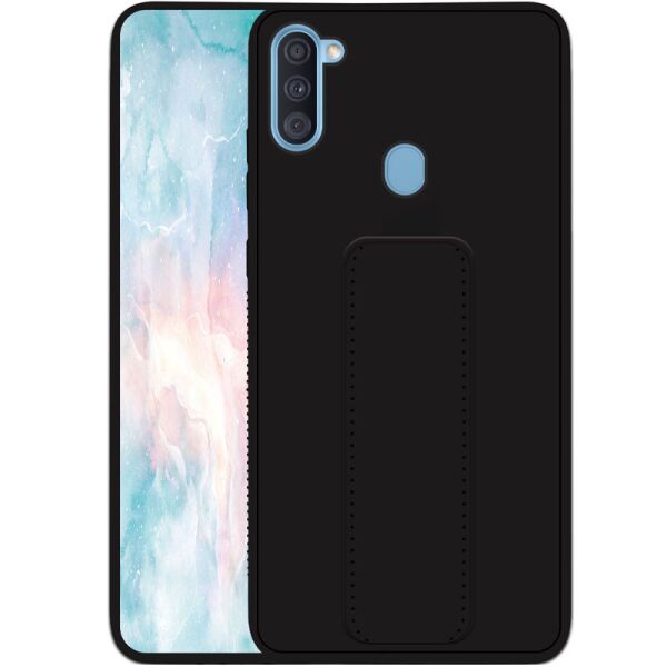 

Силиконовый чехол Hand holder для Samsung Galaxy A11 / M11 Black (156455)