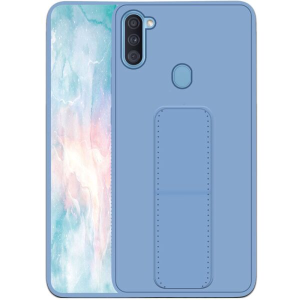 

Силиконовый чехол Hand holder для Samsung Galaxy A11 / M11 Light blue (156457)