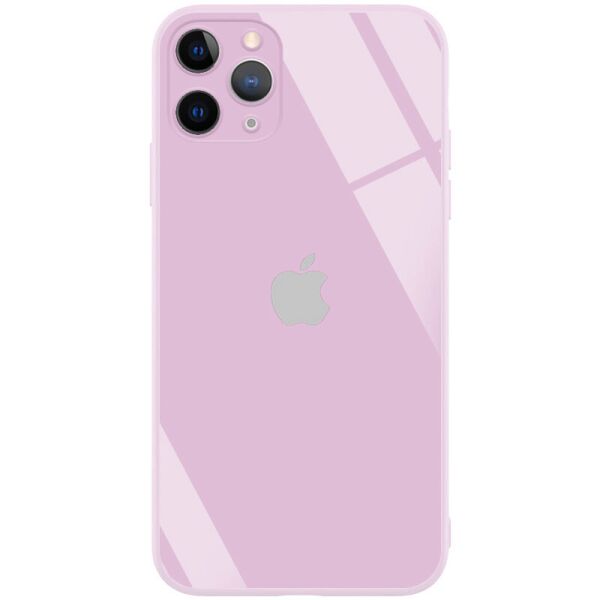 

TPU+Glass чехол GLOSSY Logo Full camera (opp) для Apple iPhone 12 Pro (6.1'') Лиловый / Lilac Pride (6515526)