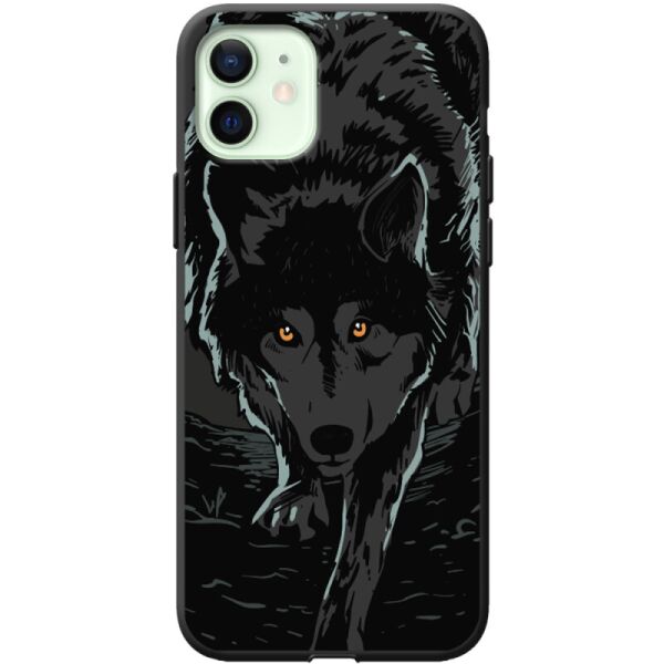 

Силиконовый чехол BoxFace Apple iPhone 12 Wolf (41161-bk62)
