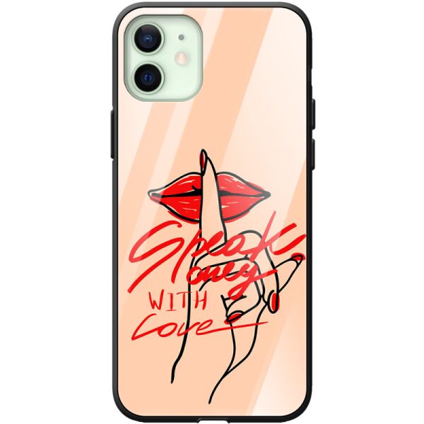 

Защитный чехол Glossy BoxFace Apple iPhone 12 Speak Only Whith Love (41161-sk2209)