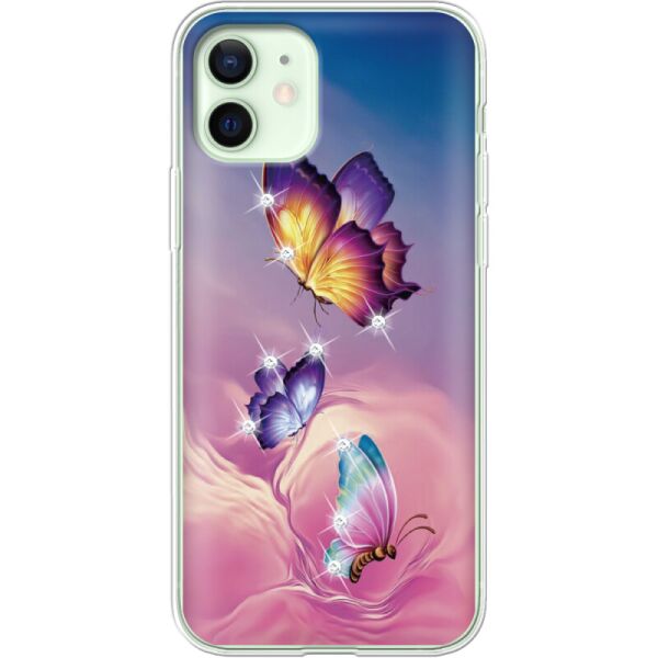 

Силиконовый чехол BoxFace Apple iPhone 12 Butterflies
