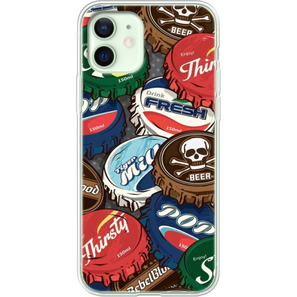 

Силиконовый чехол BoxFace Apple iPhone 12 Drink Lids (41161-up2261)