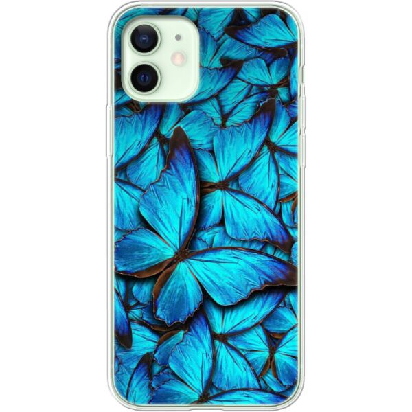 

Силиконовый чехол BoxFace Apple iPhone 12 лазурные бабочки (41161-up1550)