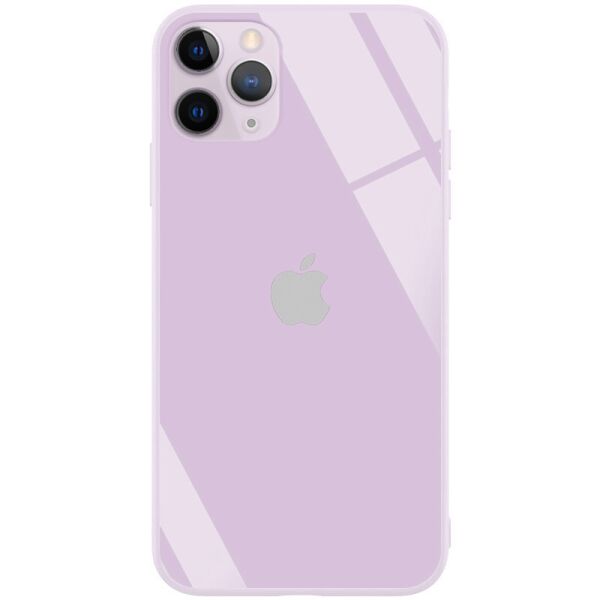 

TPU+Glass чехол GLOSSY Logo Full camera (opp) для Apple iPhone 11 Pro Max (6.5'') Сиреневый (158478)
