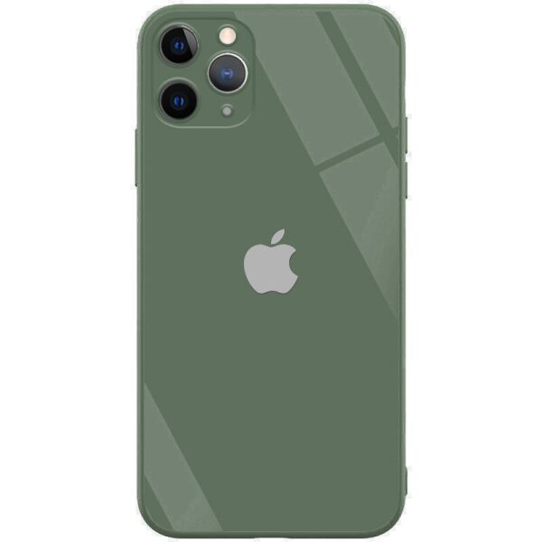 

TPU+Glass чехол GLOSSY Logo Full camera (opp) для Apple iPhone 11 Pro (5.8'') Зеленый (158463)