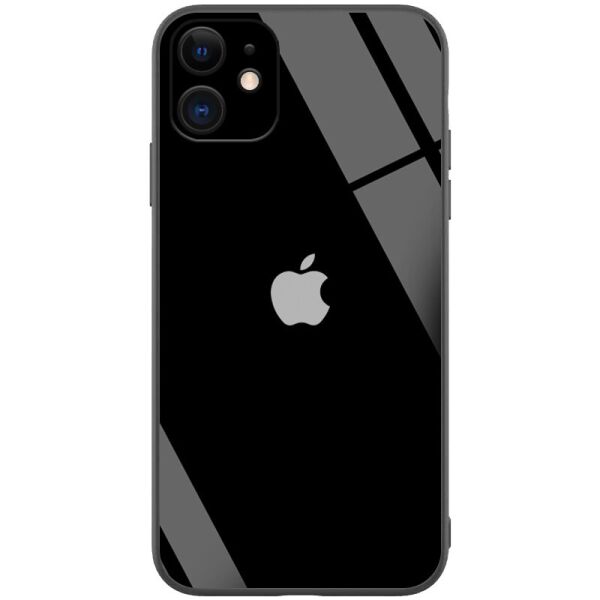 

TPU+Glass чехол GLOSSY Logo Full camera (opp) для Apple iPhone 11 (6.1'') Черный (158458)
