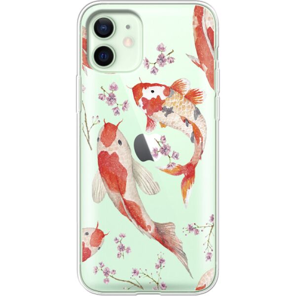 

Силиконовый чехол BoxFace Apple iPhone 12 Japanese Koi Fish (41161-cc3)