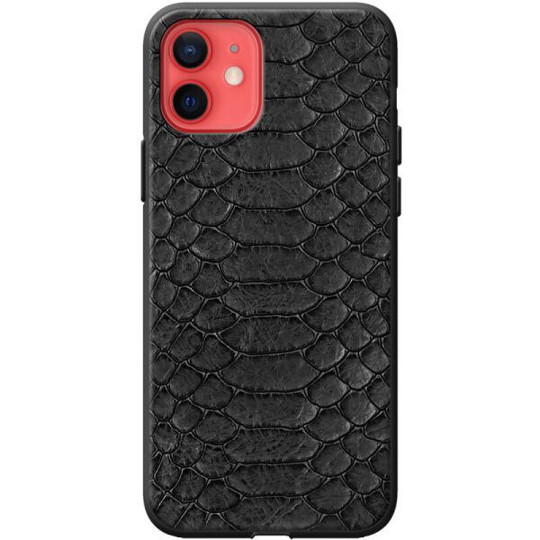 

Кожаный чехол BoxFace Apple iPhone 12 mini Reptile Black (41084-lc6)