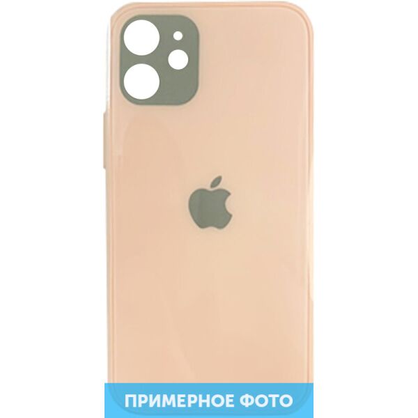 

TPU+Glass чехол GLOSSY Logo Full camera для Apple iPhone 12 Pro (6.1'') Розовый (157461)