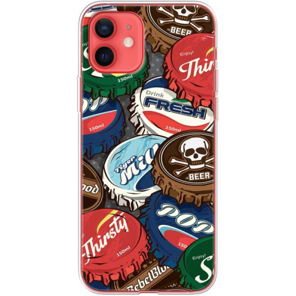 

Силиконовый чехол BoxFace Apple iPhone 12 mini Drink Lids (41084-up2261)