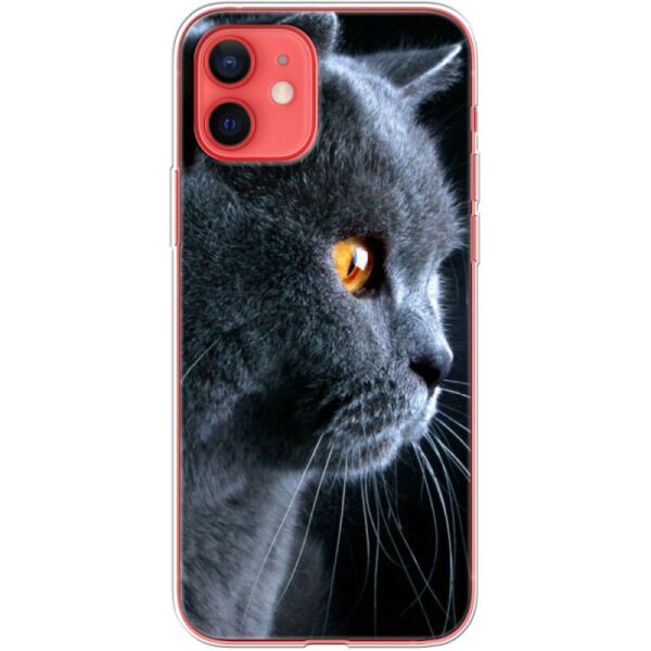 

Силиконовый чехол BoxFace Apple iPhone 12 mini English cat (41084-up1346)