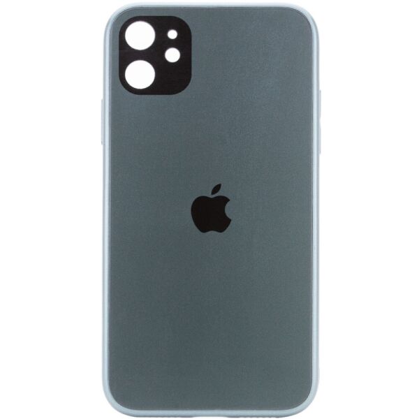 

TPU+Glass чехол GLOSSY Logo Full camera для Apple iPhone 11 (6.1'') Зеленый (157430)