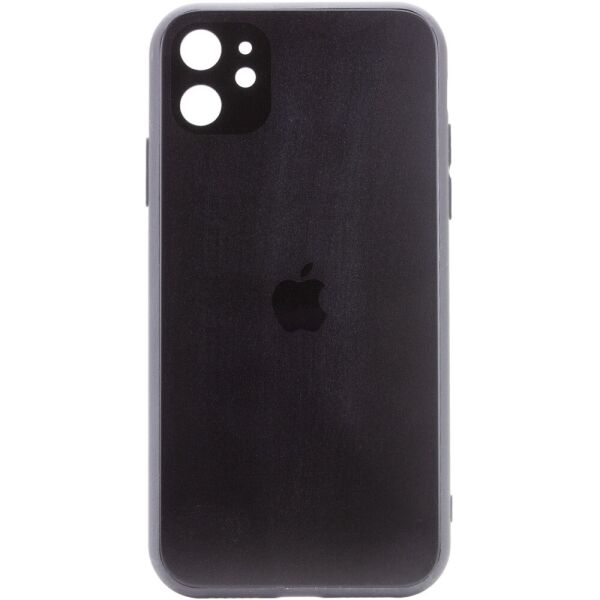 

TPU+Glass чехол GLOSSY Logo Full camera для Apple iPhone 11 (6.1'') Черный (157433)