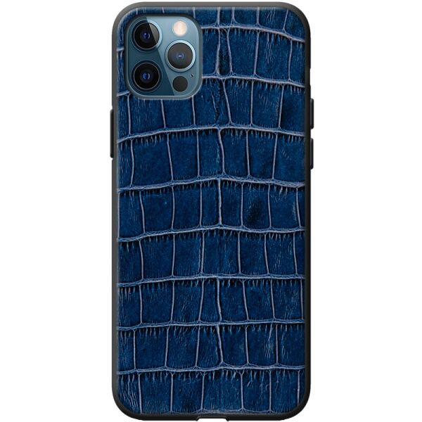 

Кожаный чехол BoxFace Apple iPhone 12 Pro Crocodile Blue (41086-lc8)